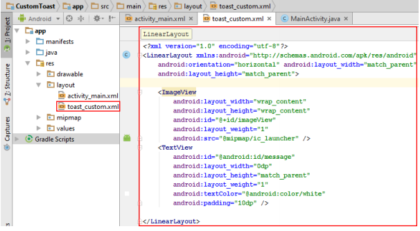Alerts and Notifications · Android Studio