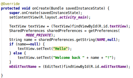 Working with Data · Android Studio